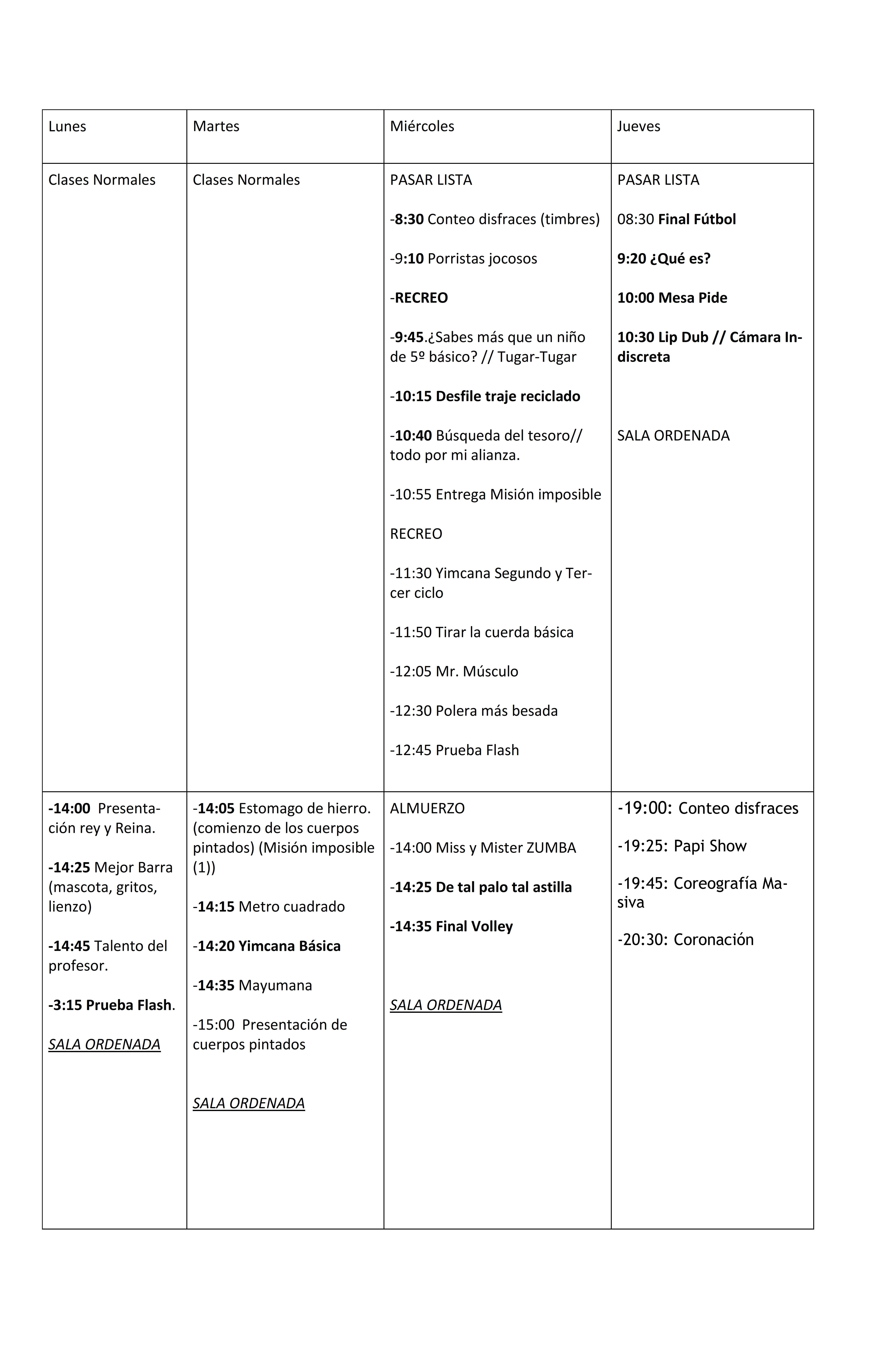 ACTIVIDADES ANIVERSARIO 2017 001