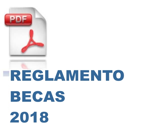 reglam becas 2018