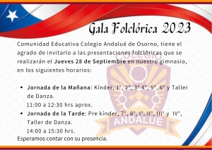 GALA FOLCLÓRICA 2023