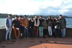 Músicos del Colegio Andalué asisten a concierto en el Teatro del Lago