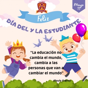 FELIZ DÍA DEL ESTUDIANTE